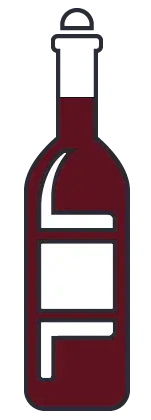 red wine filter icon